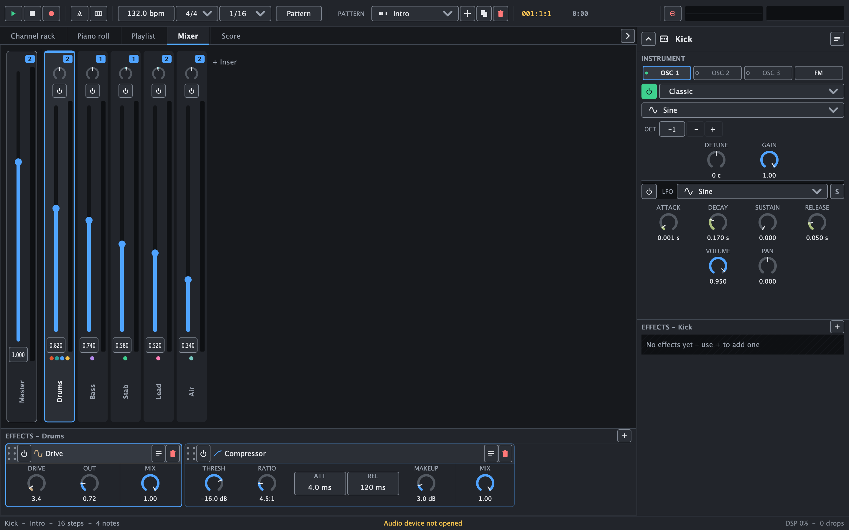 dew's mixer